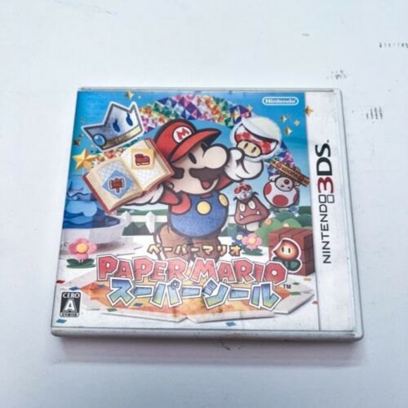 Paper Mario Sticker Star Super Seal 3DS Japanese  Import Version Tested - Picture 1 of 10